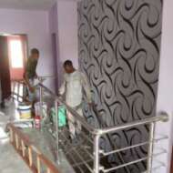 Entrust painting and interior.
