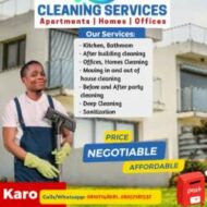 K24/7 cleaning services