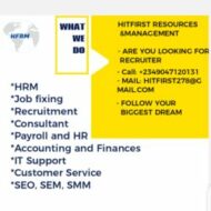 Hitfirst Resources &Management