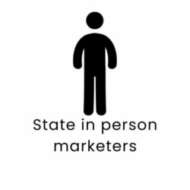 State in person marketers