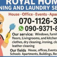 Royal homes cleaning and laundry service