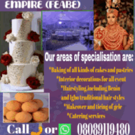 Favour Events And Beauty Empire