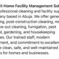 Submit Home facility management Solution