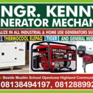 Eng. Kenny Generator Repair & Maintenance