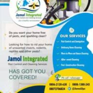 JAMOL INTEGRATED PEST CONTROL AND CLEANING SERVICES