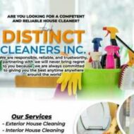 Distinct cleaners inc