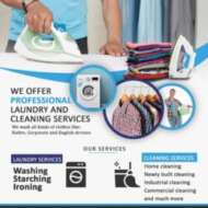 Laundry and dry cleaning services